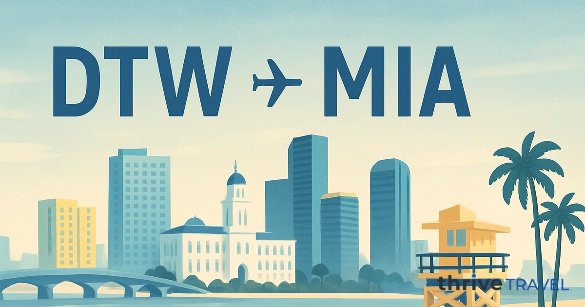 Detroit to Miami
