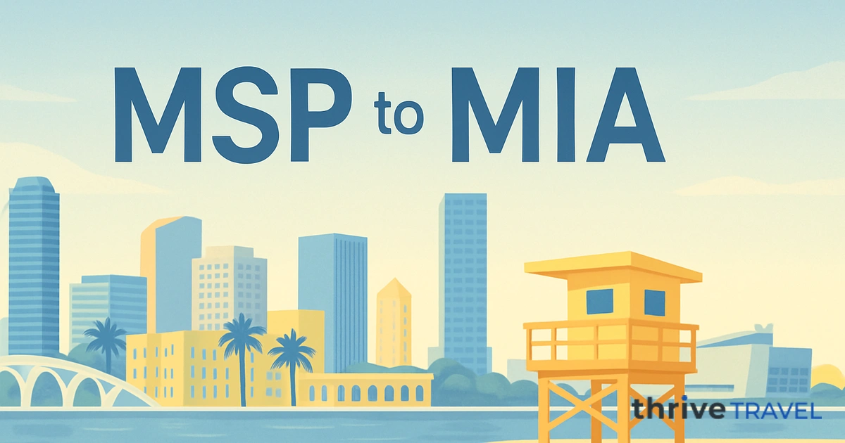 Minneapolis to Miami