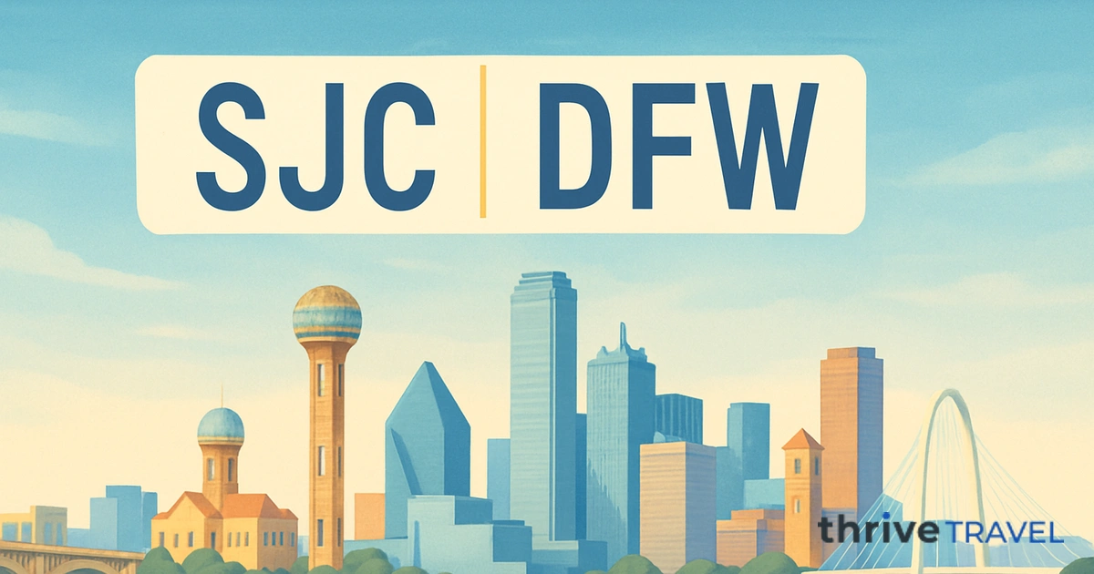 San Jose to Dallas