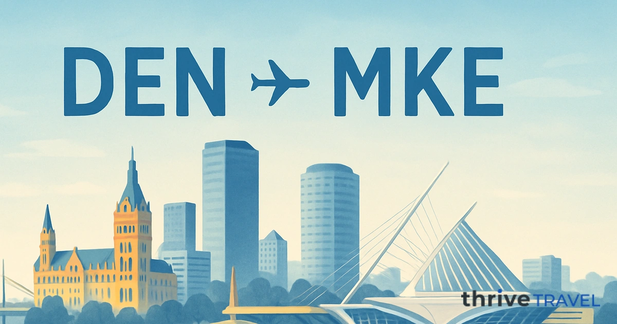 Denver to Milwaukee