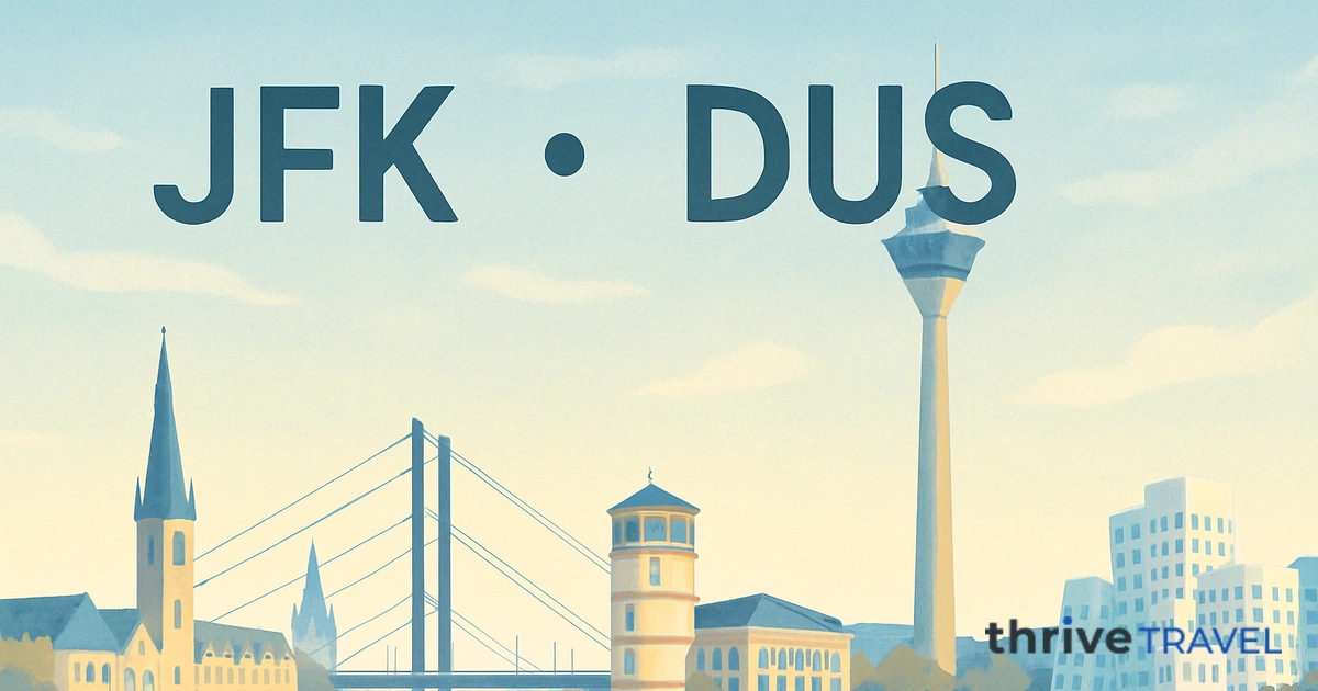 New York to Düsseldorf
