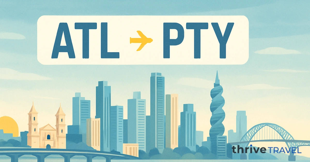Atlanta to Panama City