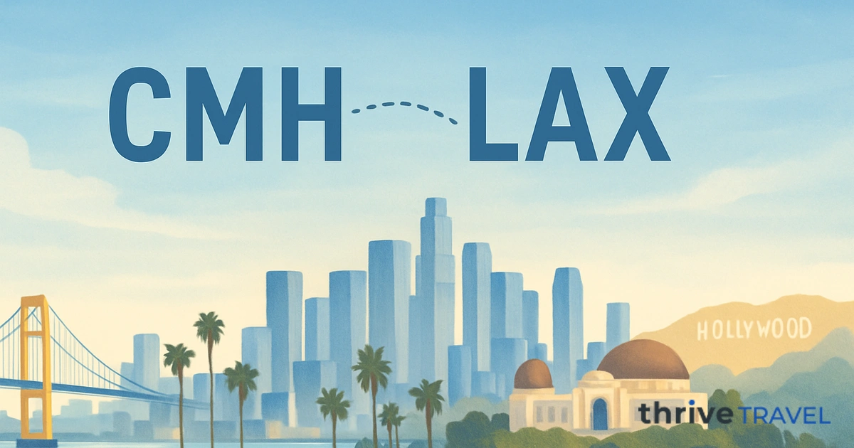 Columbus to Los Angeles