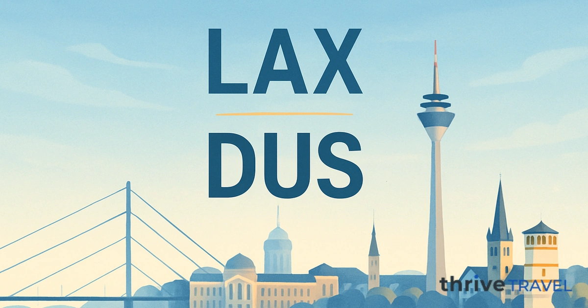 Los Angeles to Düsseldorf
