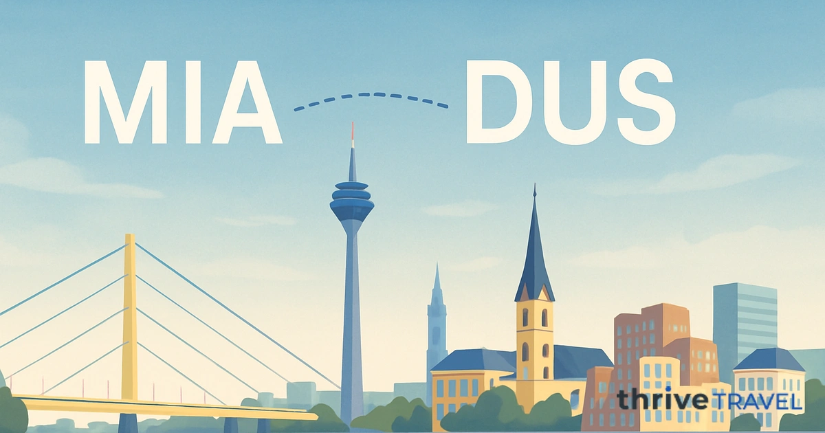 Miami to Düsseldorf