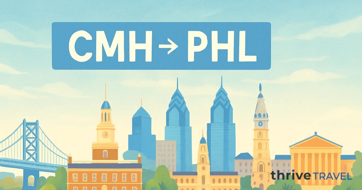 Columbus to Philadelphia