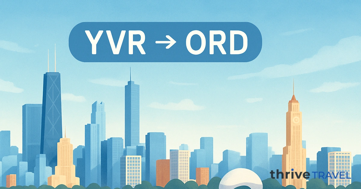 Vancouver to Chicago