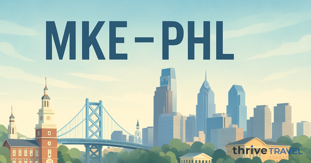 Milwaukee to Philadelphia