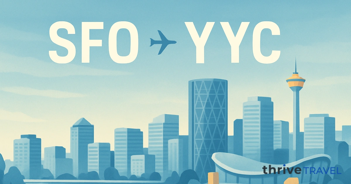 San Francisco to Calgary