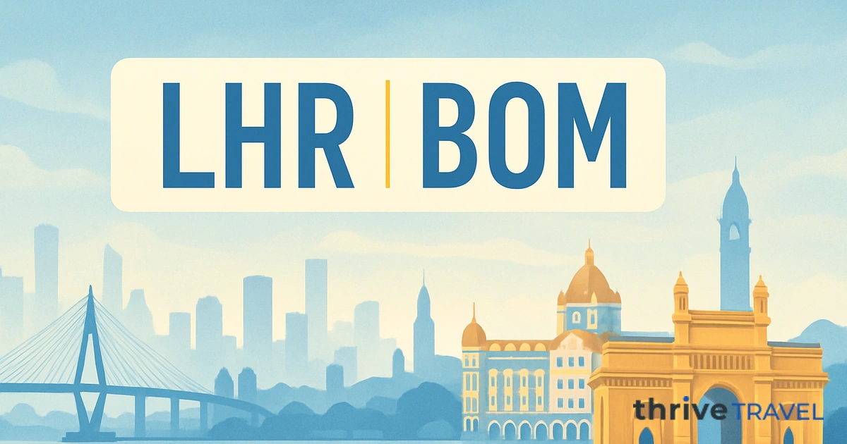 London to Mumbai