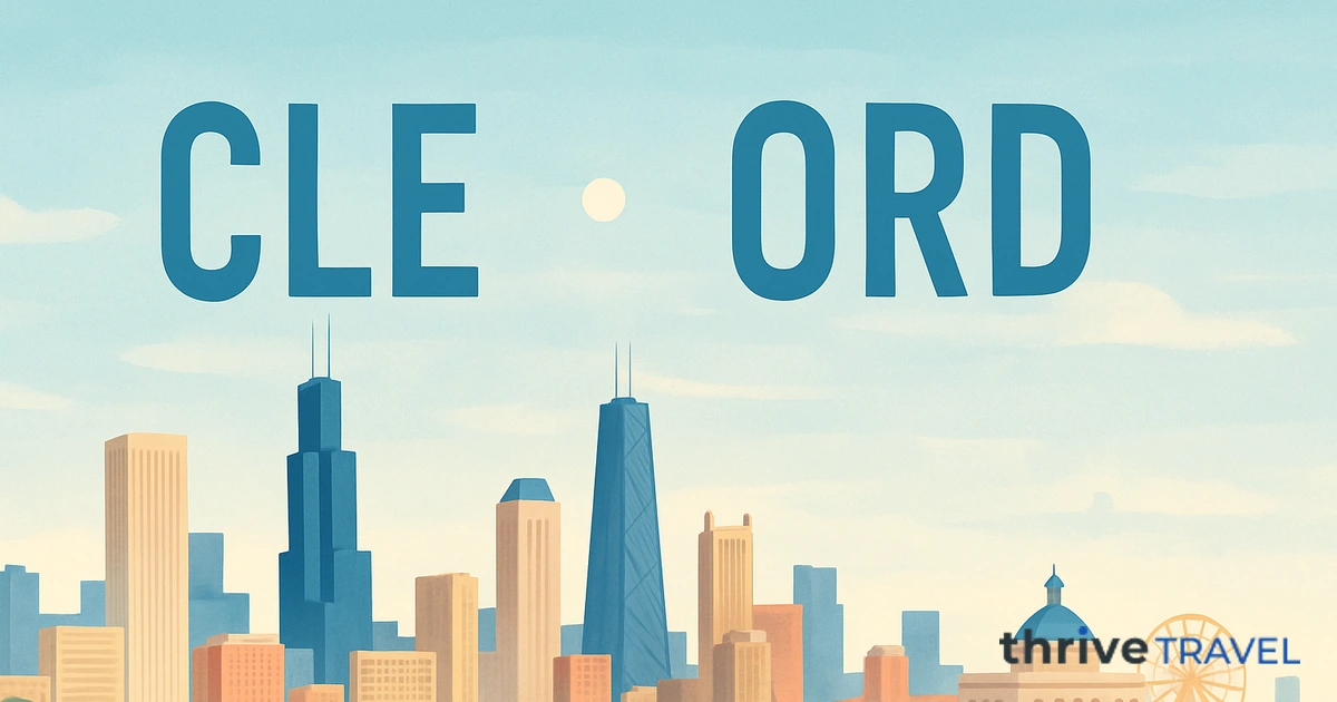 Cleveland to Chicago