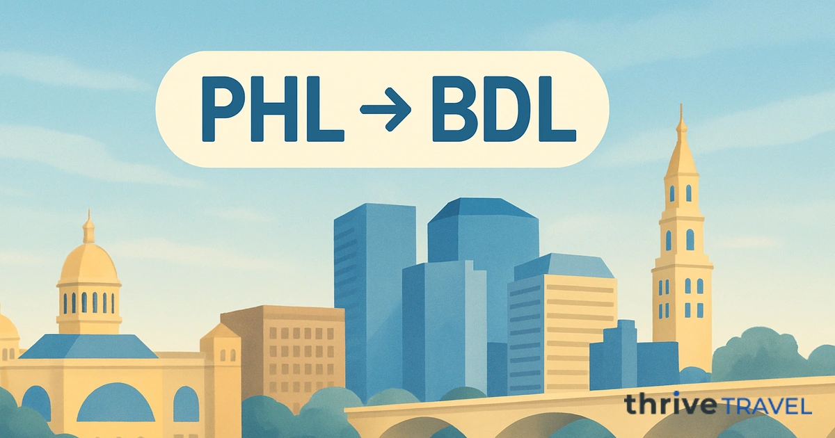 Philadelphia to Hartford