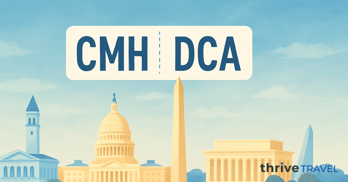 Columbus to Washington