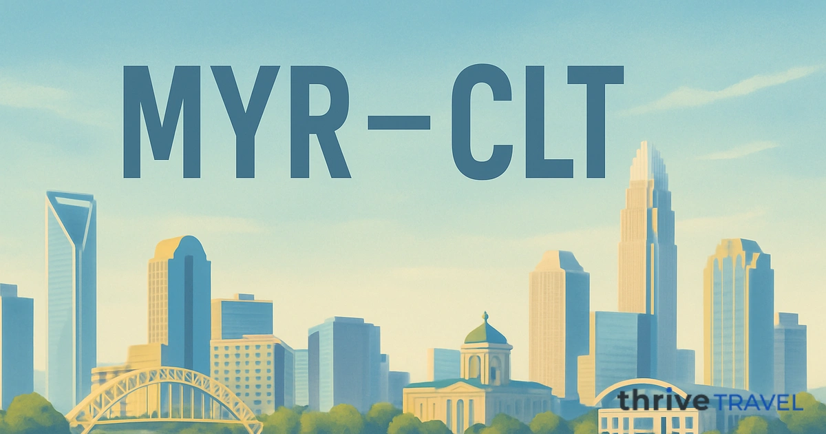 Myrtle Beach to Charlotte