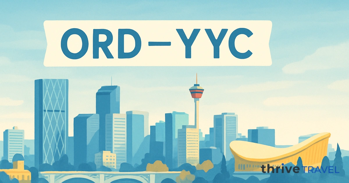 Chicago to Calgary
