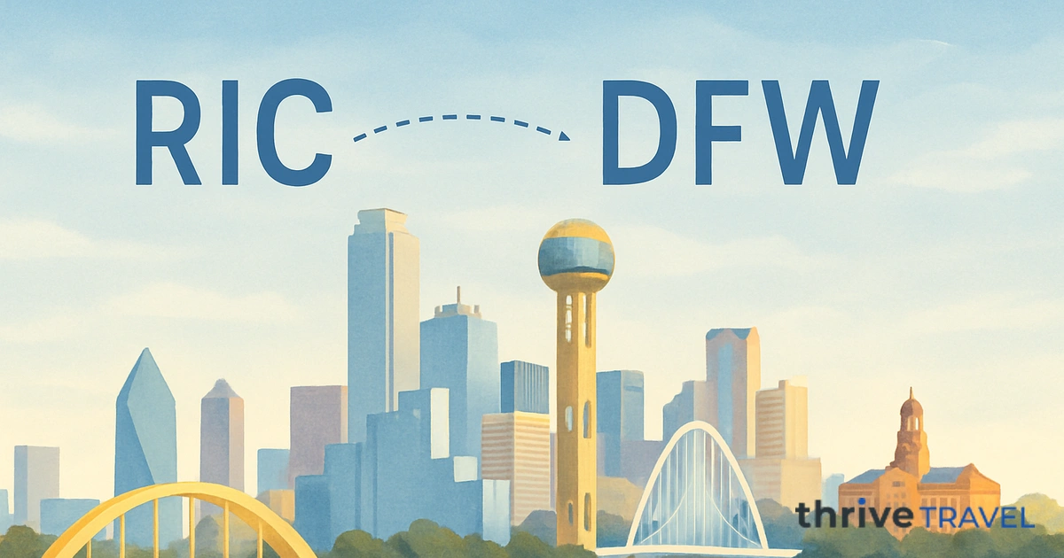 Richmond to Dallas