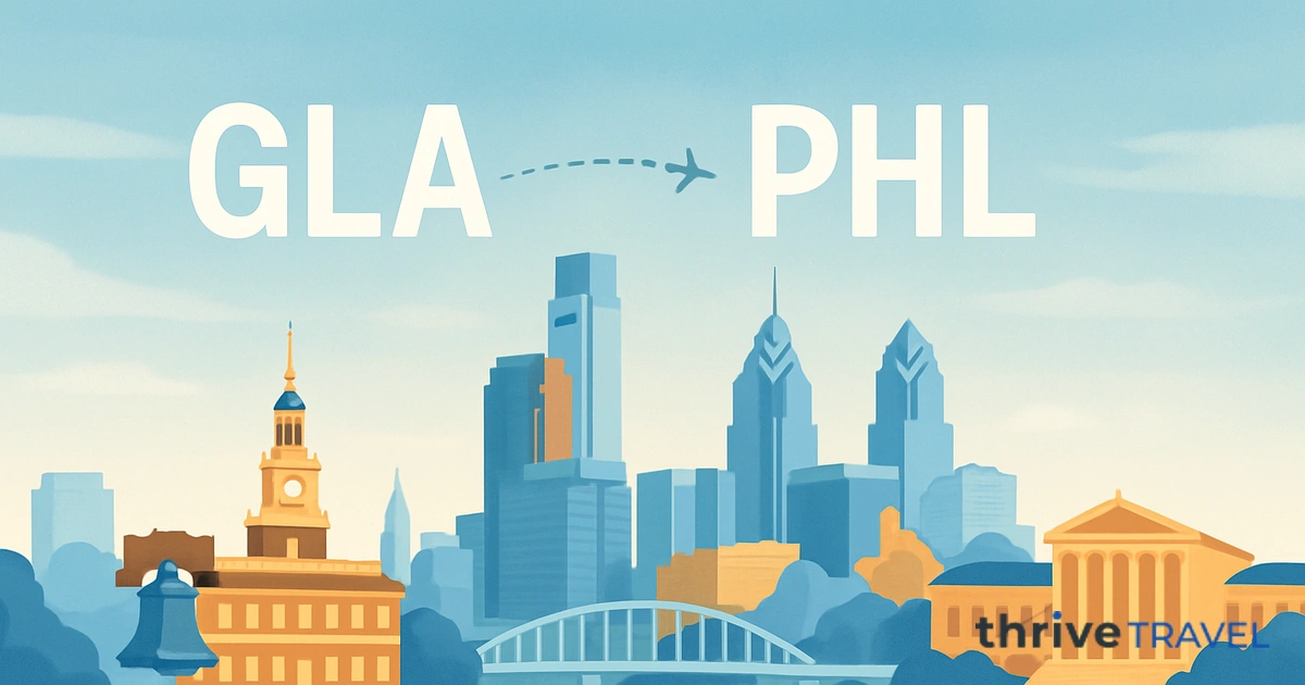 Glasgow to Philadelphia