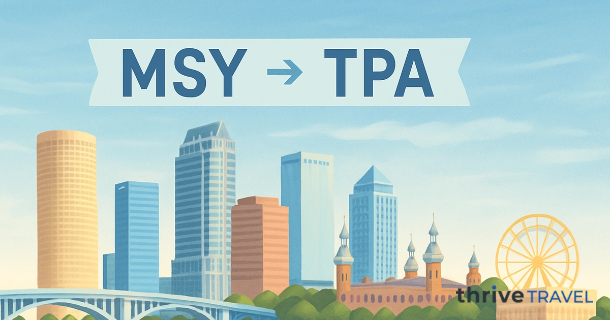 New Orleans to Tampa