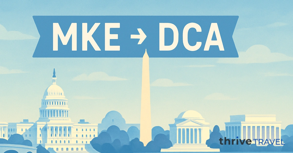Milwaukee to Washington