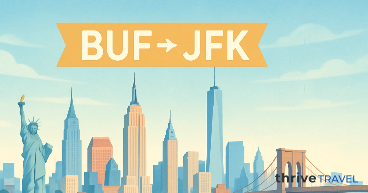 Buffalo to New York City