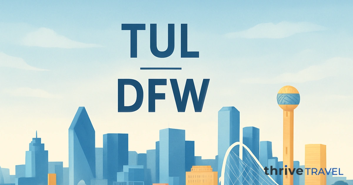 Tulsa to Dallas