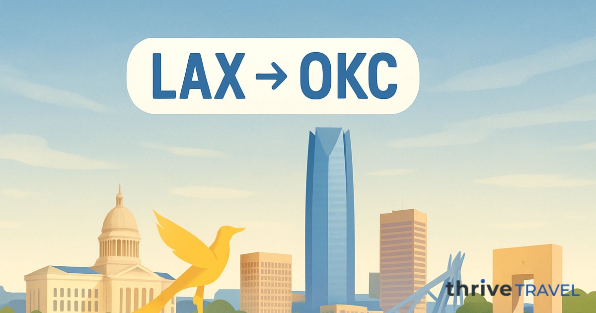 Los Angeles to Oklahoma City