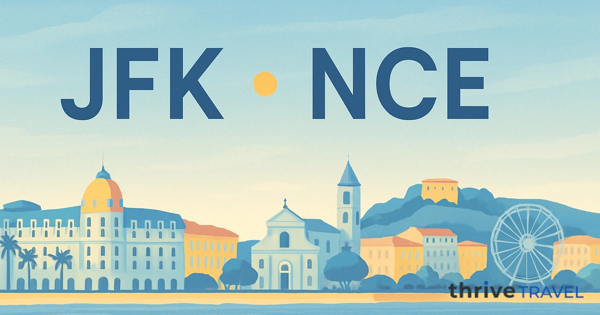 New York to Nice