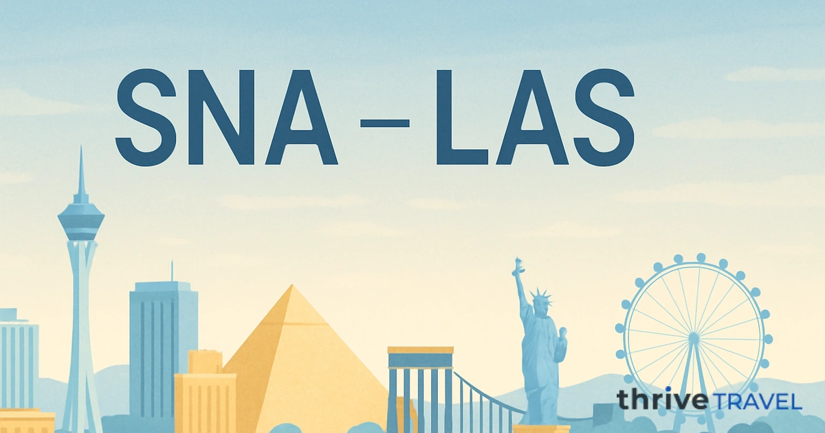 Santa Ana to Las Vegas
