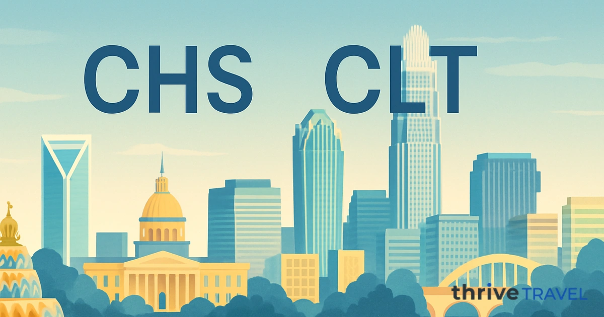 Charleston to Charlotte