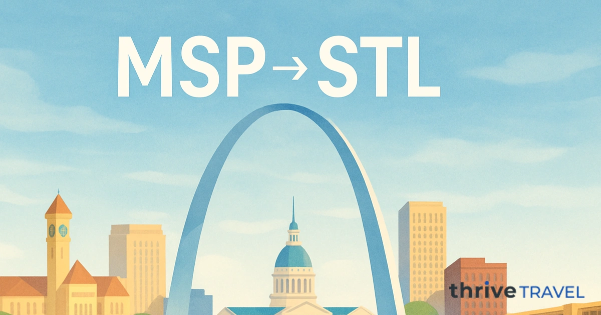 Minneapolis to St. Louis
