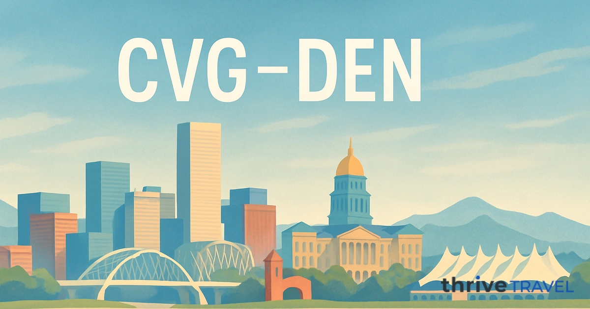 Cincinnati to Denver
