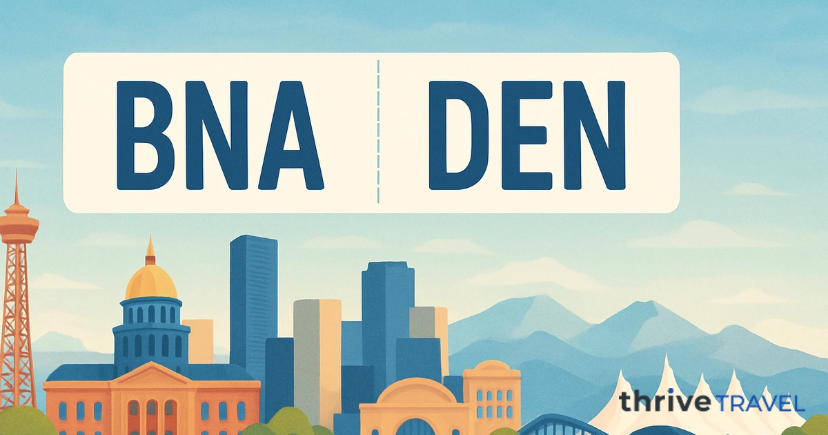 Nashville to Denver