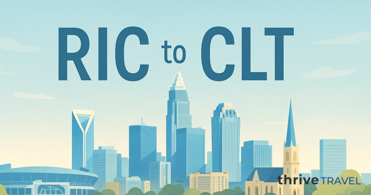 Richmond to Charlotte