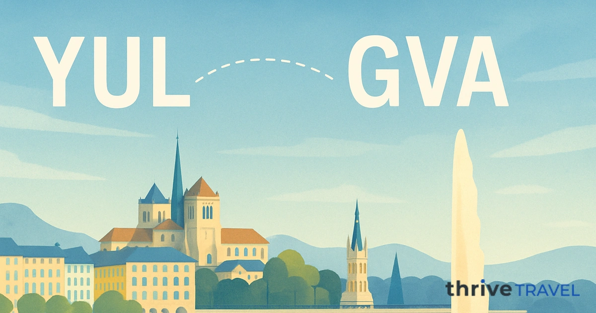 Montreal to Geneva