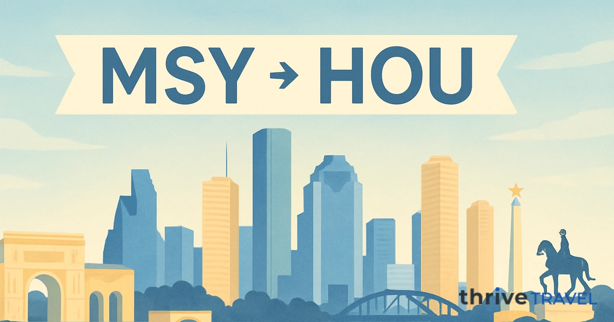 New Orleans to Houston
