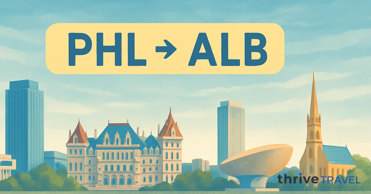 Philadelphia to Albany