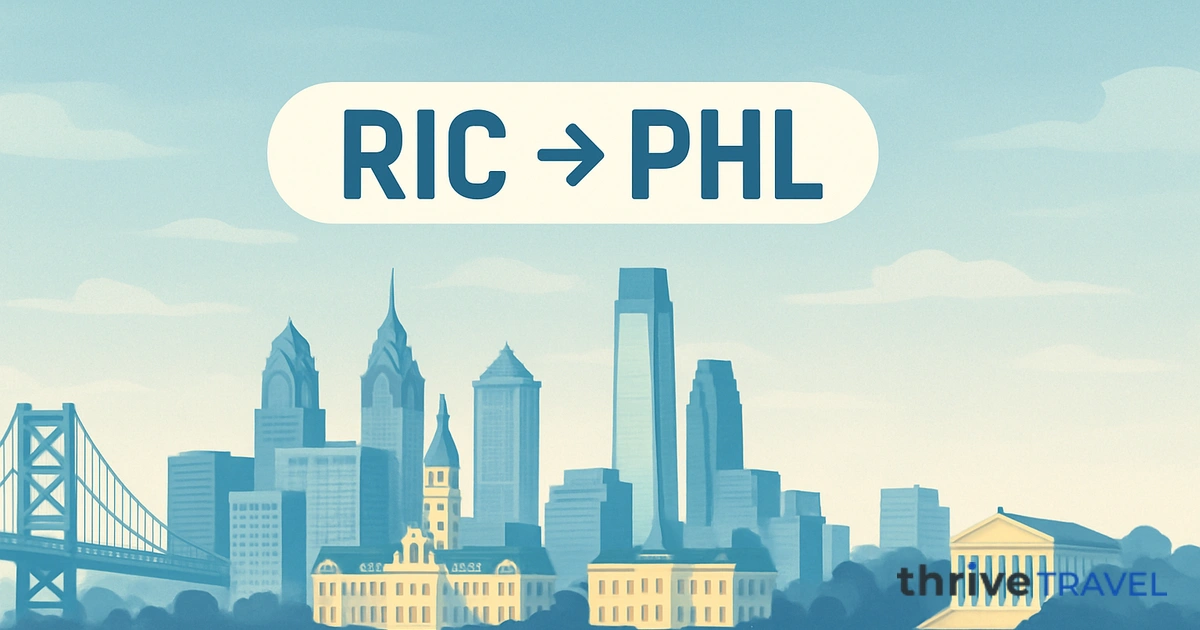 Richmond to Philadelphia