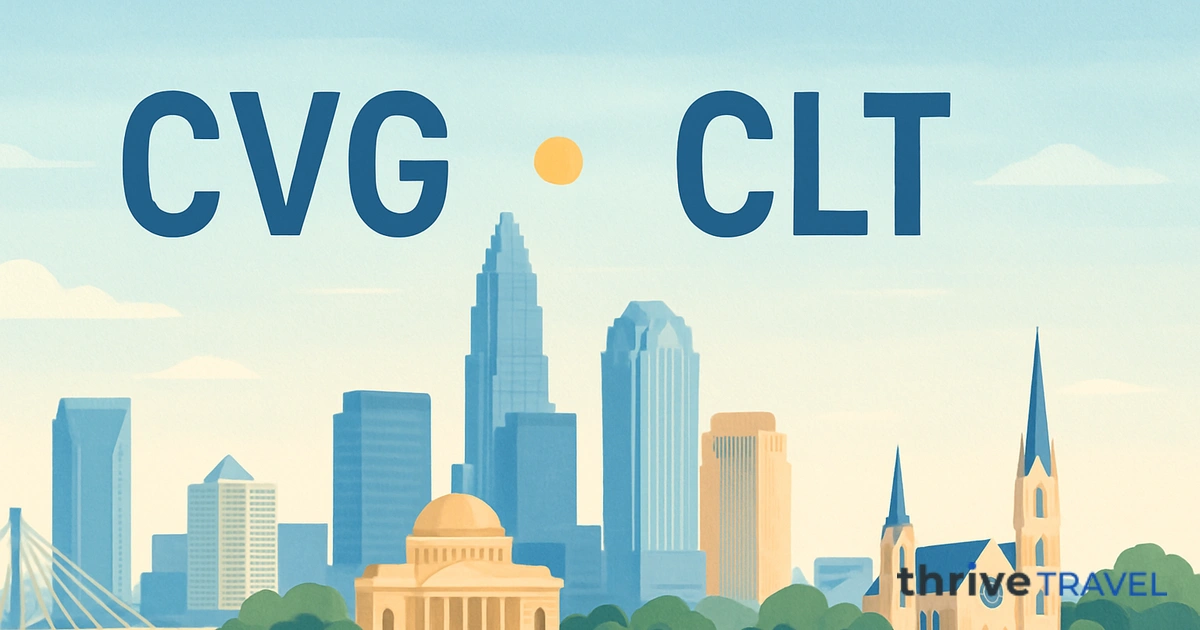 Cincinnati to Charlotte