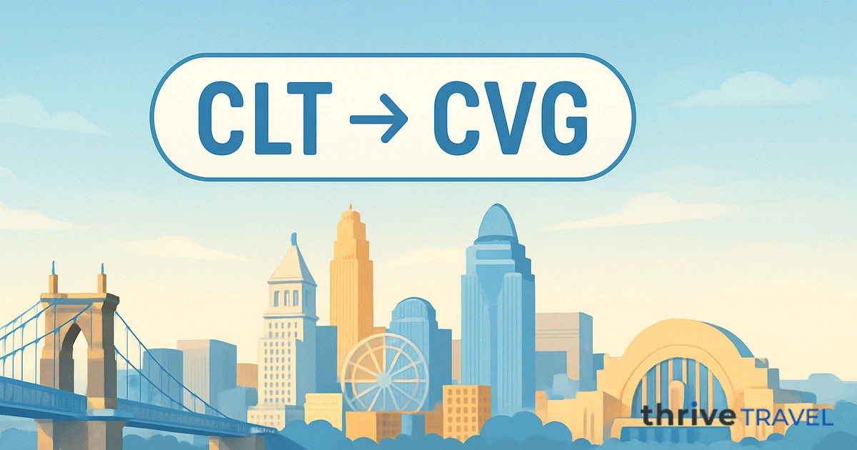 Charlotte to Cincinnati