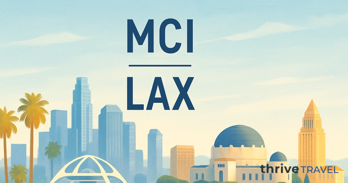 Kansas City to Los Angeles