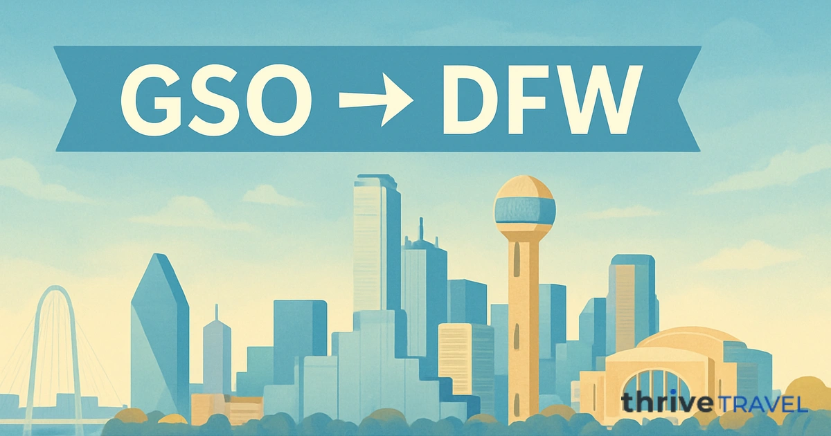 Greensboro to Dallas
