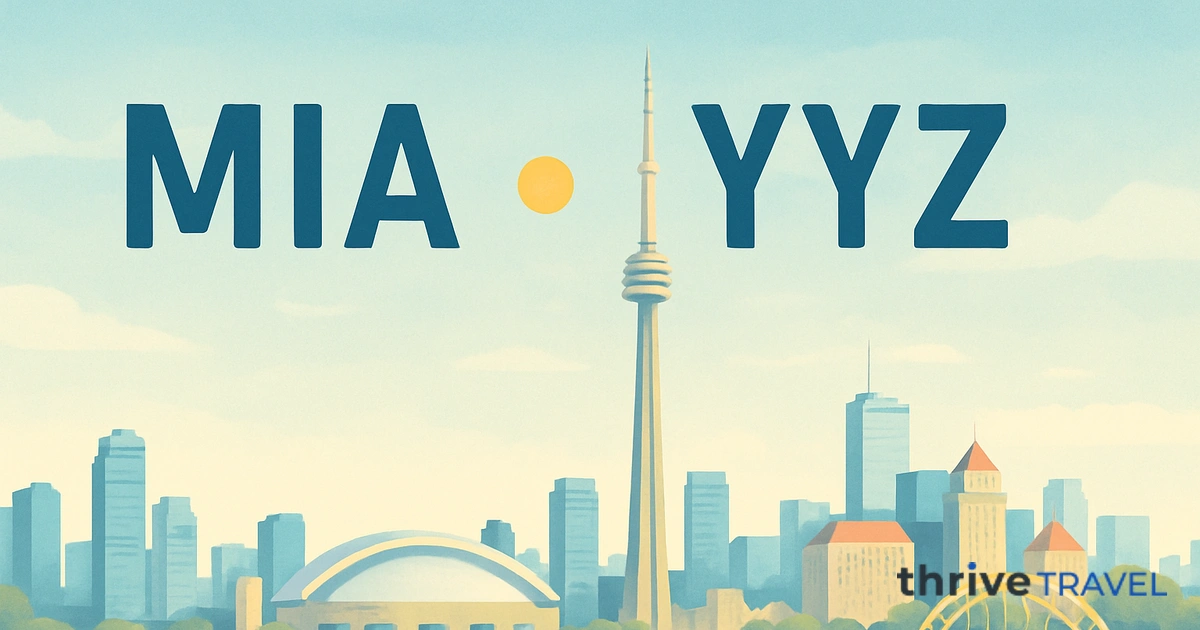 Miami to Toronto