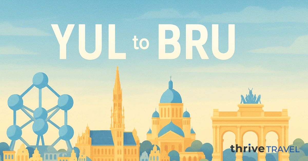 Montreal to Brussels