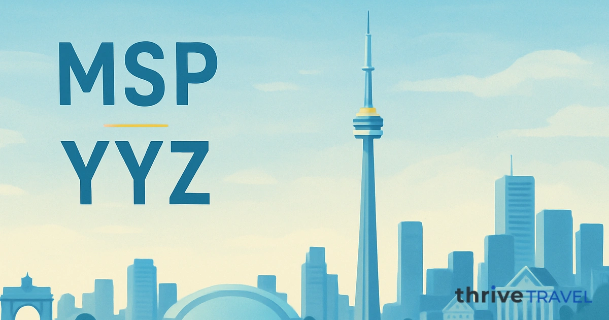 Minneapolis to Toronto