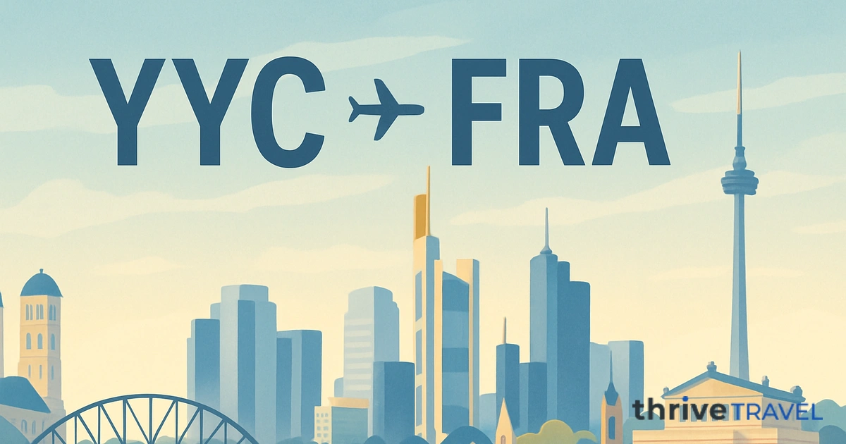 Calgary to Frankfurt