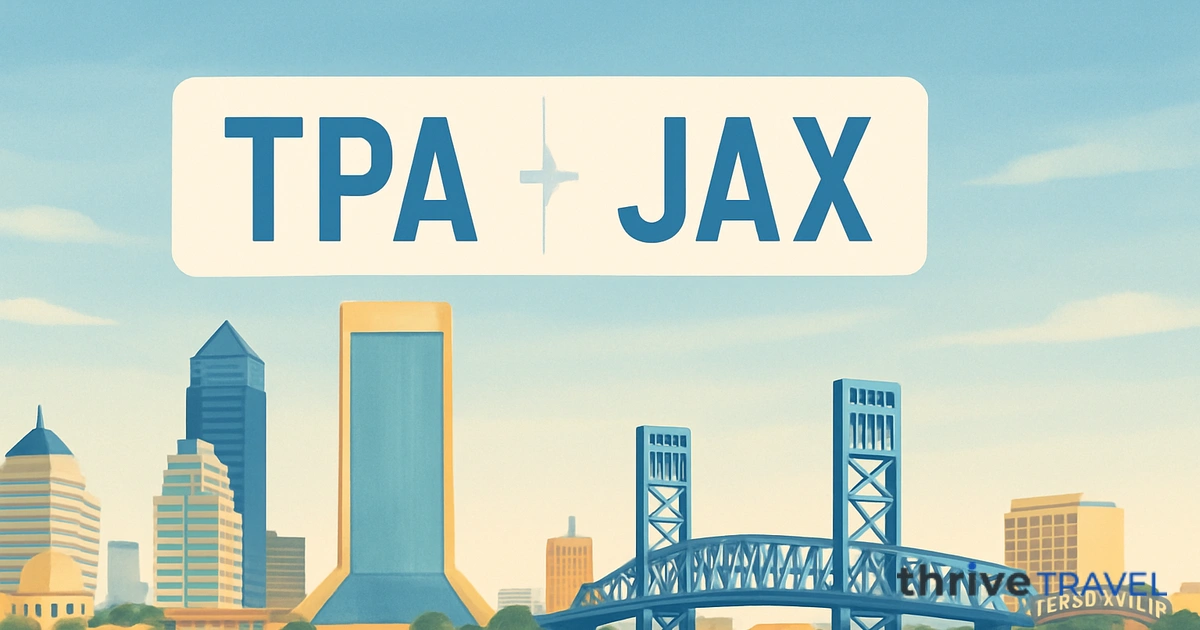 Tampa to Jacksonville