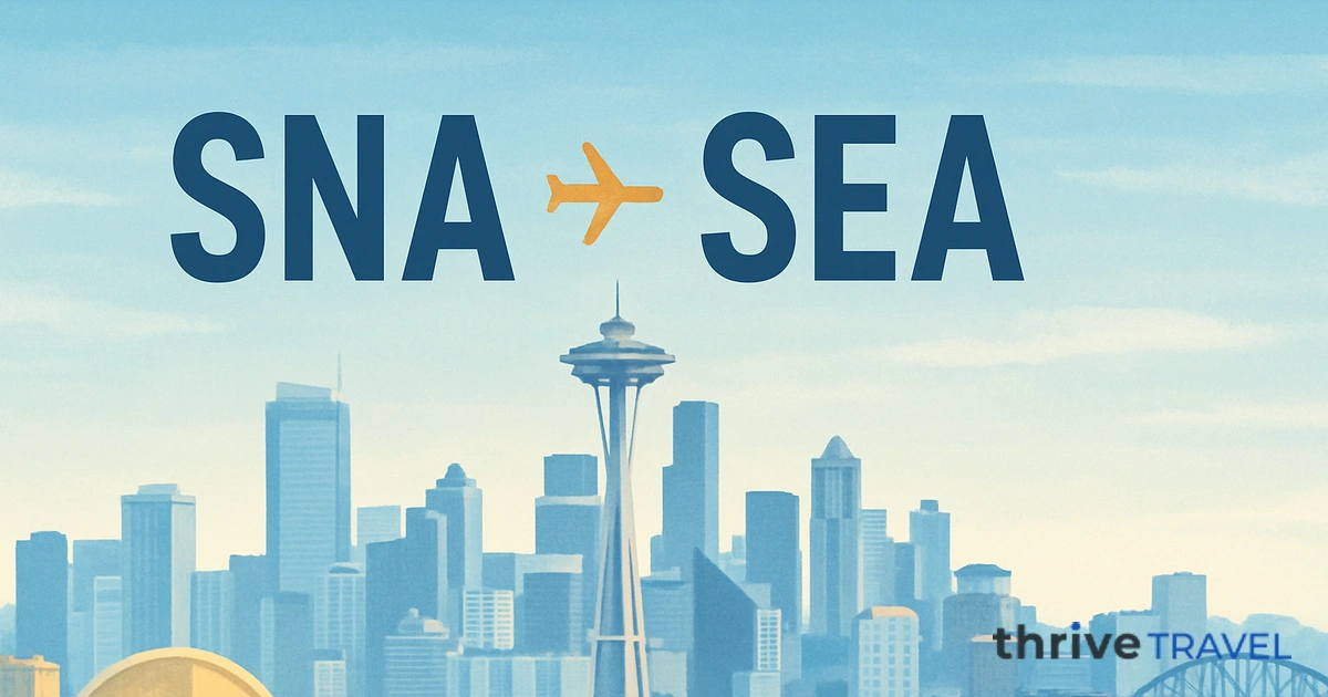 Santa Ana to Seattle