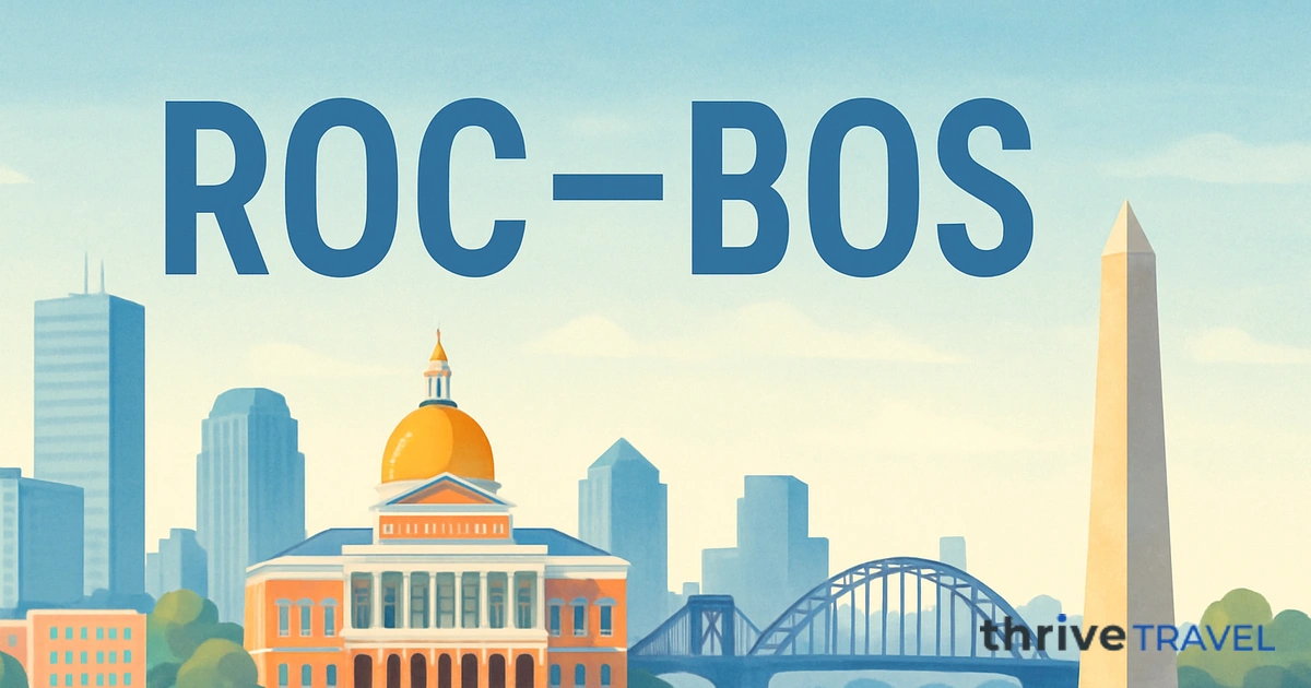 Rochester to Boston