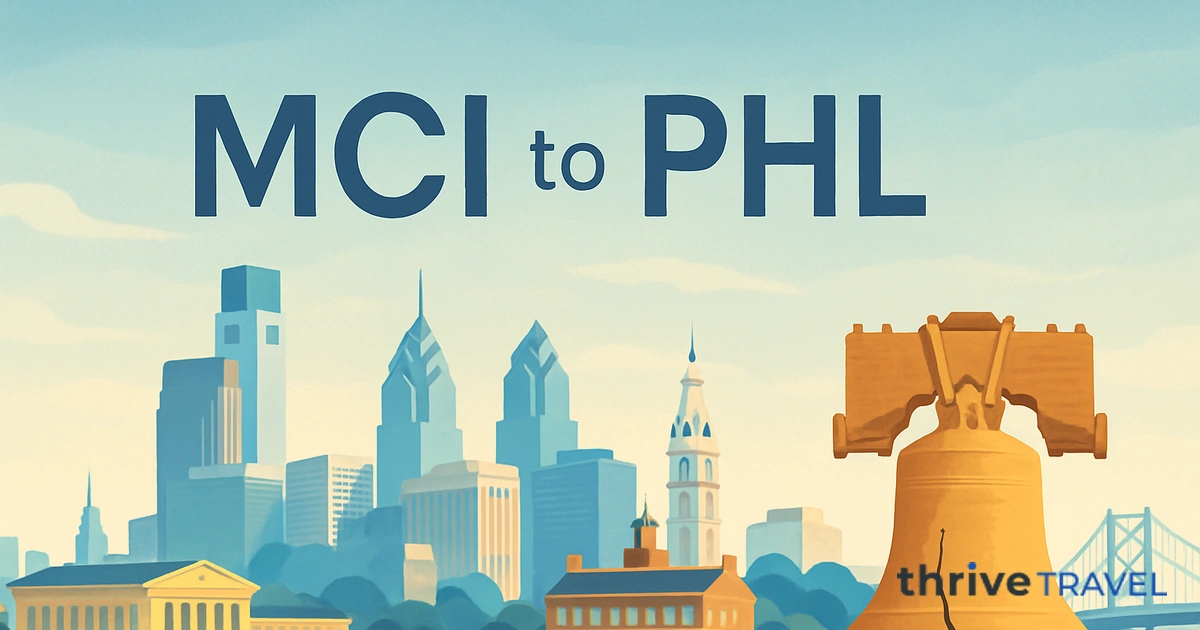 Kansas City to Philadelphia