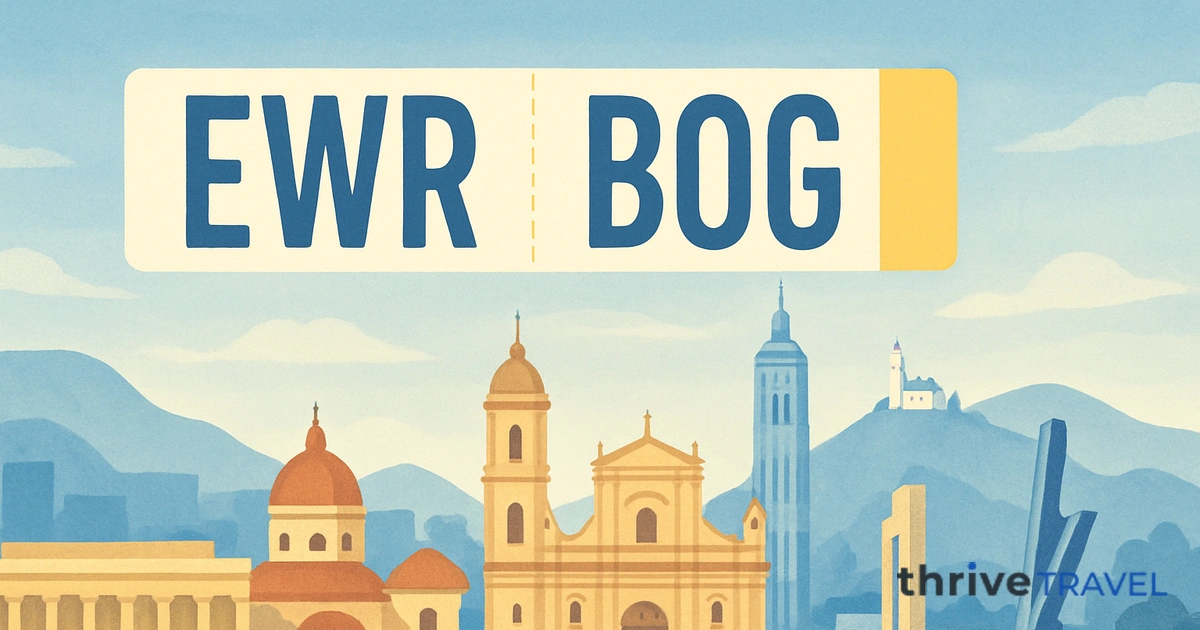 Newark to Bogota